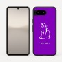 כיסוי בעיצוב אישי עם השם שלך לדגם - Google Pixel 10 5G בעיצוב חתול
