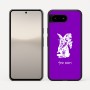 כיסוי בעיצוב אישי עם השם שלך לדגם - Google Pixel 10 5G בעיצוב ארנב מחזיק גזר