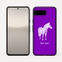 כיסוי בעיצוב אישי עם השם שלך לדגם - Google Pixel 10 5G בעיצוב זברה