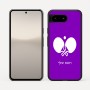 כיסוי בעיצוב אישי עם השם שלך לדגם - Google Pixel 10 5G בעיצוב פינג פונג