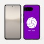 כיסוי בעיצוב אישי עם השם שלך לדגם - Google Pixel 10 5G בעיצוב כדור כדורעף