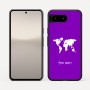 כיסוי בעיצוב אישי עם השם שלך לדגם - Google Pixel 10 5G בעיצוב מפת העולם