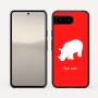 כיסוי בעיצוב אישי עם השם שלך לדגם - Google Pixel 10 5G בעיצוב קרנף