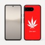 כיסוי בעיצוב אישי עם השם שלך לדגם - Google Pixel 10 5G בעיצוב עלה מריחואנה - גראס