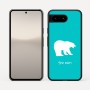 כיסוי בעיצוב אישי עם השם שלך לדגם - Google Pixel 10 5G בעיצוב דוב