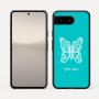 כיסוי בעיצוב אישי עם השם שלך לדגם - Google Pixel 10 5G בעיצוב פרפר