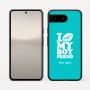 כיסוי בעיצוב אישי עם השם שלך לדגם - Google Pixel 10 5G בעיצוב נשקי את חבר שלי