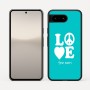 כיסוי בעיצוב אישי עם השם שלך לדגם - Google Pixel 10 5G בעיצוב אהבה