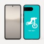 כיסוי בעיצוב אישי עם השם שלך לדגם - Google Pixel 10 5G בעיצוב רוכב אופניים
