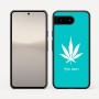 כיסוי בעיצוב אישי עם השם שלך לדגם - Google Pixel 10 5G בעיצוב עלה מריחואנה - גראס