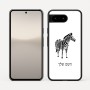 כיסוי בעיצוב אישי עם השם שלך לדגם - Google Pixel 10 5G בעיצוב זברה