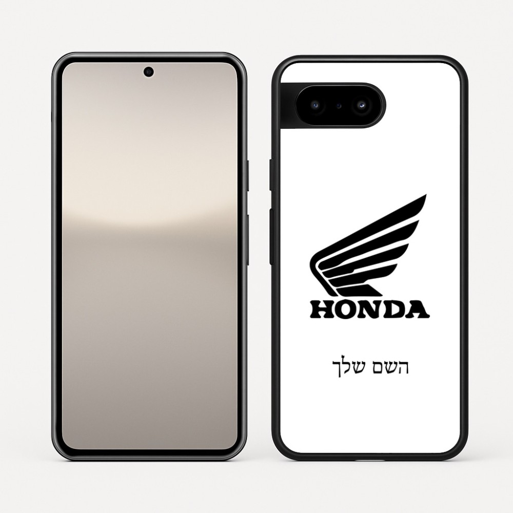 כיסוי בעיצוב אישי עם השם שלך לדגם - Google Pixel 10 5G בעיצוב הונדה