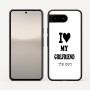 כיסוי בעיצוב אישי עם השם שלך לדגם - Google Pixel 10 5G בעיצוב אוהב את החברה שלי