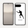 כיסוי בעיצוב אישי עם השם שלך לדגם - Google Pixel 10 5G בעיצוב שחקן פינג פונג