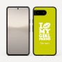 כיסוי בעיצוב אישי עם השם שלך לדגם - Google Pixel 10 5G בעיצוב לנשק את החברה שלי