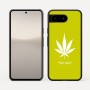 כיסוי בעיצוב אישי עם השם שלך לדגם - Google Pixel 10 5G בעיצוב עלה מריחואנה - גראס