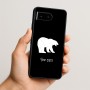כיסוי בעיצוב אישי עם השם שלך לדגם - Google Pixel 10 5G בעיצוב דוב