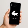 כיסוי בעיצוב אישי עם השם שלך לדגם - Google Pixel 10 5G בעיצוב תנין