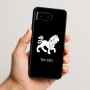 כיסוי בעיצוב אישי עם השם שלך לדגם - Google Pixel 10 5G בעיצוב מזלות - אריה