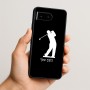 כיסוי בעיצוב אישי עם השם שלך לדגם - Google Pixel 10 5G בעיצוב שחקן גולף
