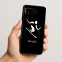 כיסוי בעיצוב אישי עם השם שלך לדגם - Google Pixel 10 5G בעיצוב סקי אולימפי