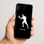 כיסוי בעיצוב אישי עם השם שלך לדגם - Google Pixel 10 5G בעיצוב שחקן פינג פונג