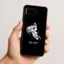 כיסוי בעיצוב אישי עם השם שלך לדגם - Google Pixel 10 5G בעיצוב אופנוע שלג