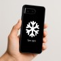 כיסוי בעיצוב אישי עם השם שלך לדגם - Google Pixel 10 5G בעיצוב שלג