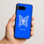 כיסוי בעיצוב אישי עם השם שלך לדגם - Google Pixel 10 5G בעיצוב פרפר