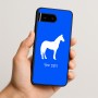כיסוי בעיצוב אישי עם השם שלך לדגם - Google Pixel 10 5G בעיצוב סוס