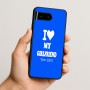 כיסוי בעיצוב אישי עם השם שלך לדגם - Google Pixel 10 5G בעיצוב אוהב את החברה שלי