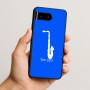 כיסוי בעיצוב אישי עם השם שלך לדגם - Google Pixel 10 5G בעיצוב סקסופון