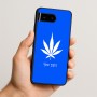 כיסוי בעיצוב אישי עם השם שלך לדגם - Google Pixel 10 5G בעיצוב עלה מריחואנה - גראס