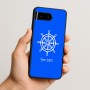 כיסוי בעיצוב אישי עם השם שלך לדגם - Google Pixel 10 5G בעיצוב הגה - קפטן - ים