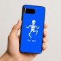 כיסוי בעיצוב אישי עם השם שלך לדגם - Google Pixel 10 5G בעיצוב סקלטון