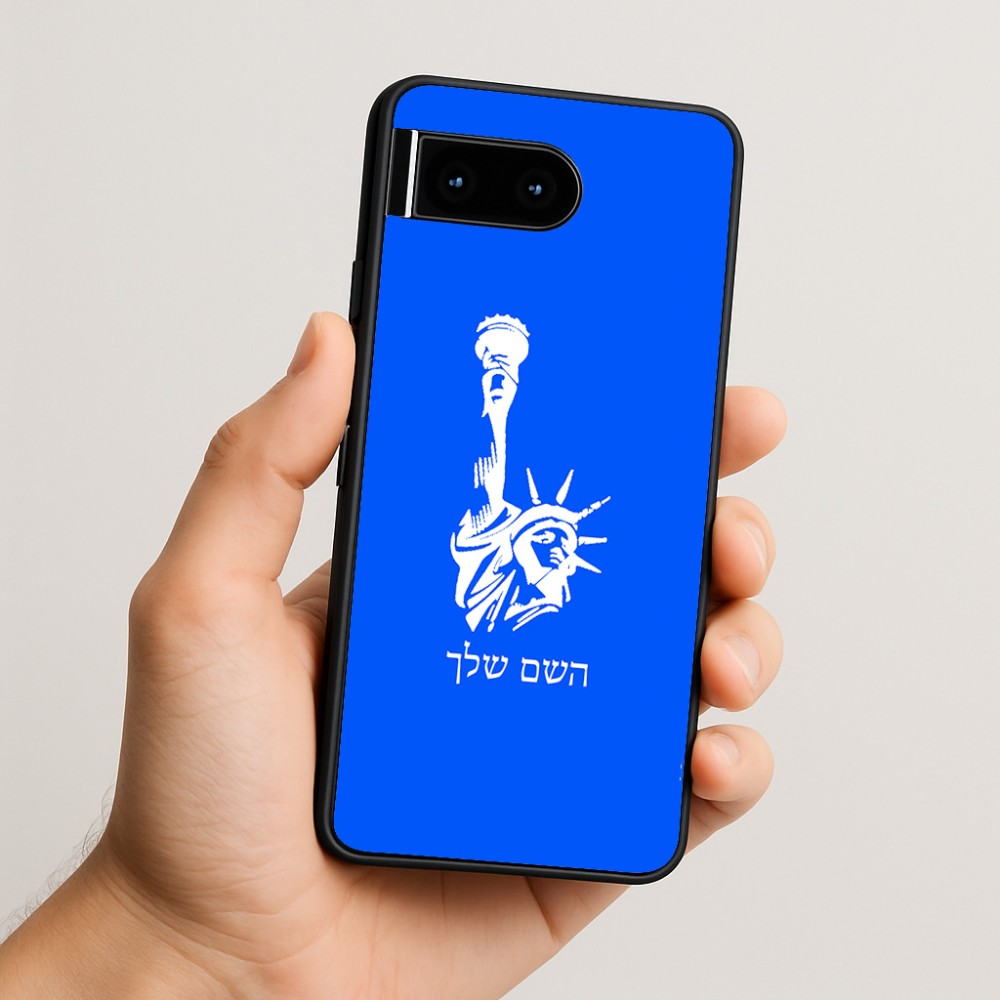 כיסוי בעיצוב אישי עם השם שלך לדגם - Google Pixel 10 5G בעיצוב פסל החירות