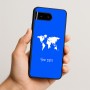 כיסוי בעיצוב אישי עם השם שלך לדגם - Google Pixel 10 5G בעיצוב מפת העולם