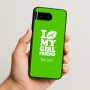 כיסוי בעיצוב אישי עם השם שלך לדגם - Google Pixel 10 5G בעיצוב לנשק את החברה שלי