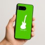 כיסוי בעיצוב אישי עם השם שלך לדגם - Google Pixel 10 5G בעיצוב גיטרה