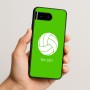 כיסוי בעיצוב אישי עם השם שלך לדגם - Google Pixel 10 5G בעיצוב כדור כדורעף