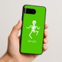 כיסוי בעיצוב אישי עם השם שלך לדגם - Google Pixel 10 5G בעיצוב סקלטון
