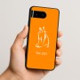כיסוי בעיצוב אישי עם השם שלך לדגם - Google Pixel 10 5G בעיצוב חתול