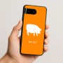 כיסוי בעיצוב אישי עם השם שלך לדגם - Google Pixel 10 5G בעיצוב חזיר