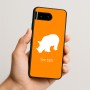 כיסוי בעיצוב אישי עם השם שלך לדגם - Google Pixel 10 5G בעיצוב קרנף