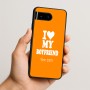 כיסוי בעיצוב אישי עם השם שלך לדגם - Google Pixel 10 5G בעיצוב אוהבת את החבר שלי