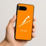 כיסוי בעיצוב אישי עם השם שלך לדגם - Google Pixel 10 5G בעיצוב קפיצת סקי אולימפית