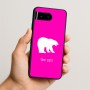 כיסוי בעיצוב אישי עם השם שלך לדגם - Google Pixel 10 5G בעיצוב דוב