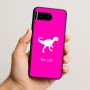כיסוי בעיצוב אישי עם השם שלך לדגם - Google Pixel 10 5G בעיצוב דינוזאור