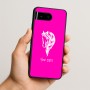 כיסוי בעיצוב אישי עם השם שלך לדגם - Google Pixel 10 5G בעיצוב ראש סוס