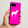 כיסוי בעיצוב אישי עם השם שלך לדגם - Google Pixel 10 5G בעיצוב סוס